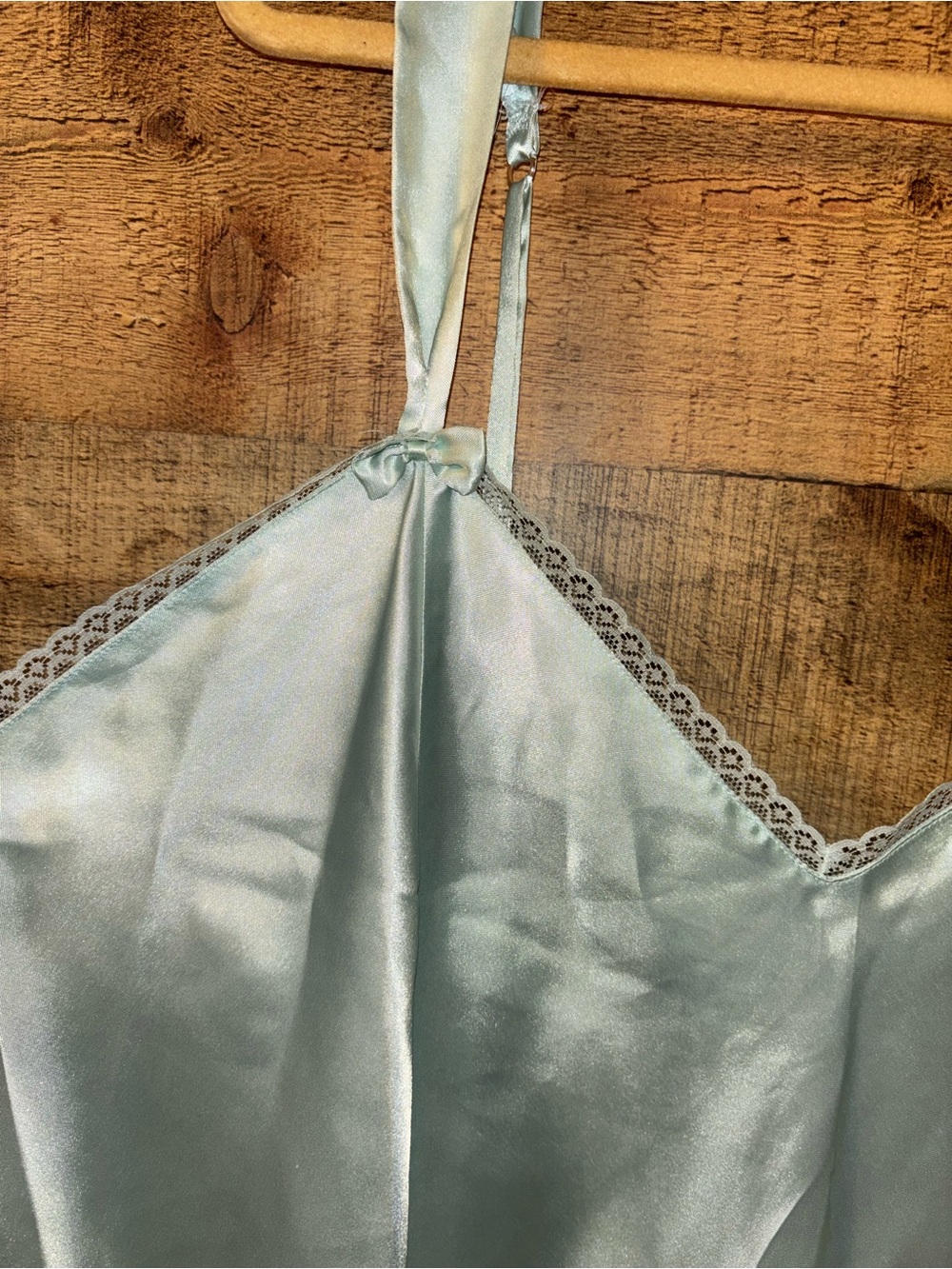 Satin & Lace Nightie - Picture 5 of 7